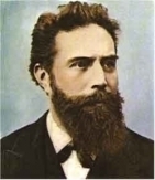 WILHELM CONRAD RONTGEN - raze x, ecrane plumbate pentru protectia la radiatii,  Premiul Nobel pentru Fizica